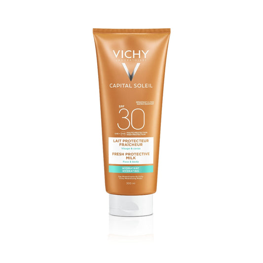 Crème solaire Lait Corps Haute Protection Spf 30 Hydratant Fraîcheur VICHY LABORATOIRES 