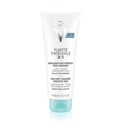 Démaquillant Visage Yeux Peau Sensible 3 en 1 Pureté Thermale VICHY LABORATOIRES 
