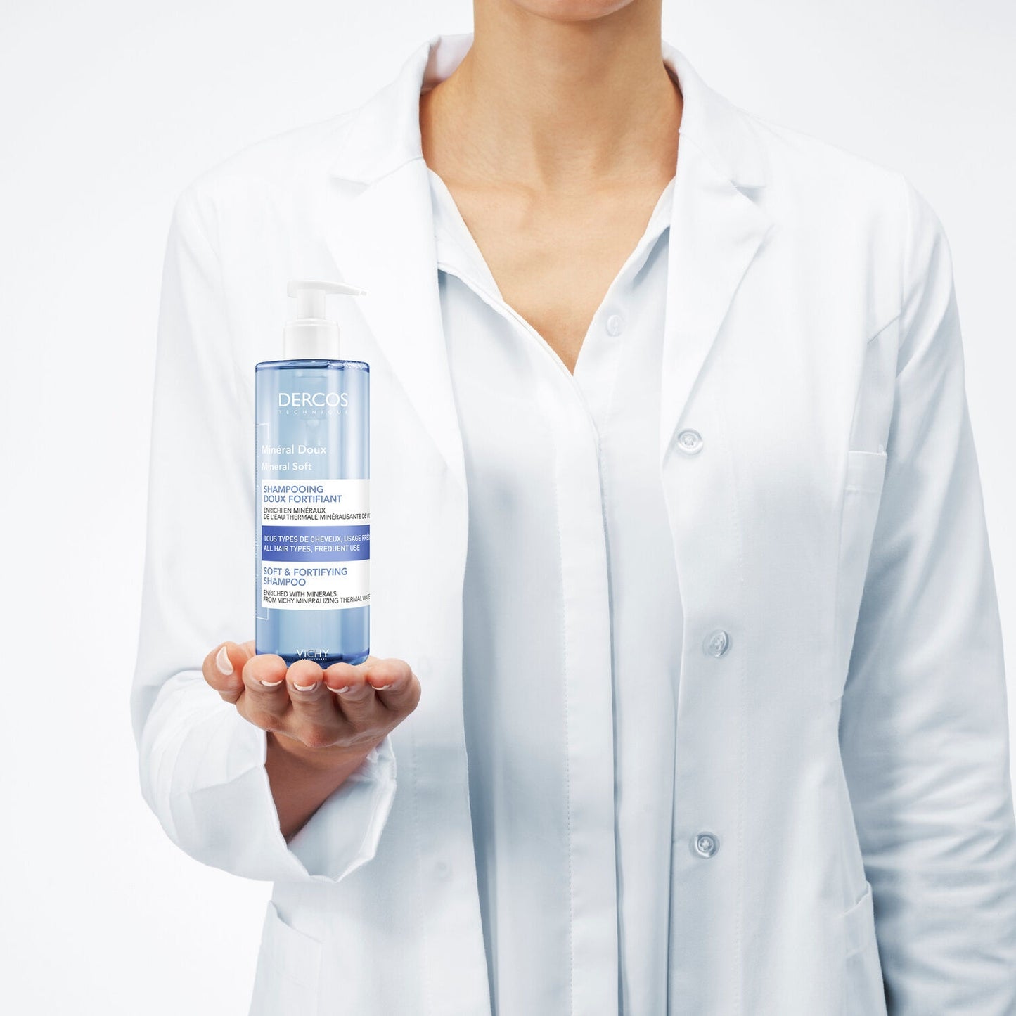 Fortifying Shampoo for Normal Hair Dercos Mineral Doux VICHY LABORATOIRES
