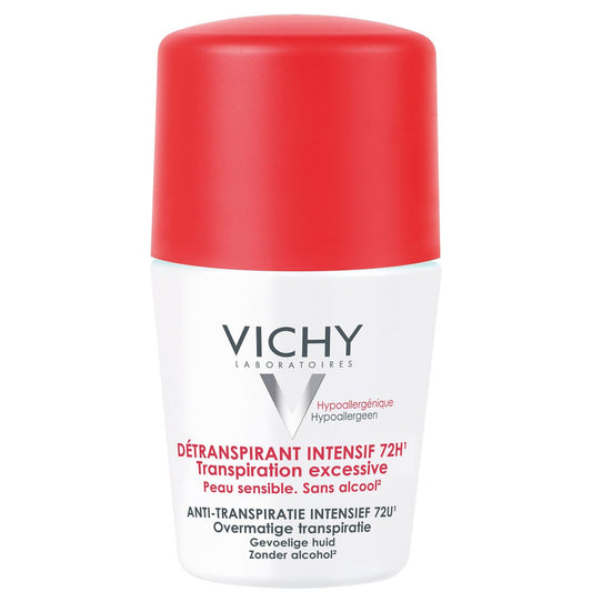 Déodorant Détranspirant Transpiration Excessive 7 Jours VICHY LABORATOIRES le roll-on
