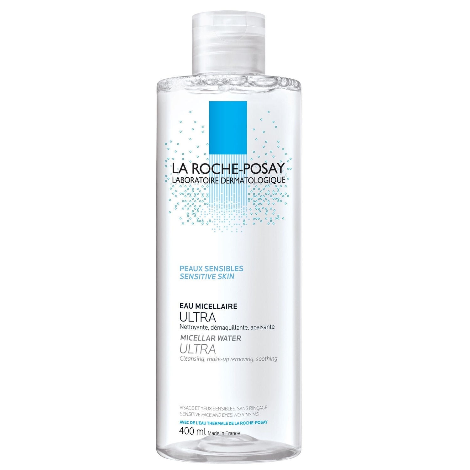 Eau micellaire Visage Peau Sensible Rougeurs Anti-tiraillements LA ROCHE POSAY 