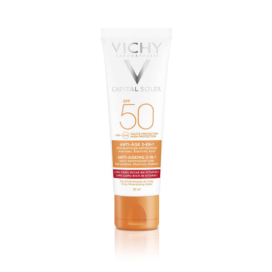 Soin Solaire Anti-Âge Protection Solaire Spf 50 VICHY LABORATOIRES le tube de 50mL