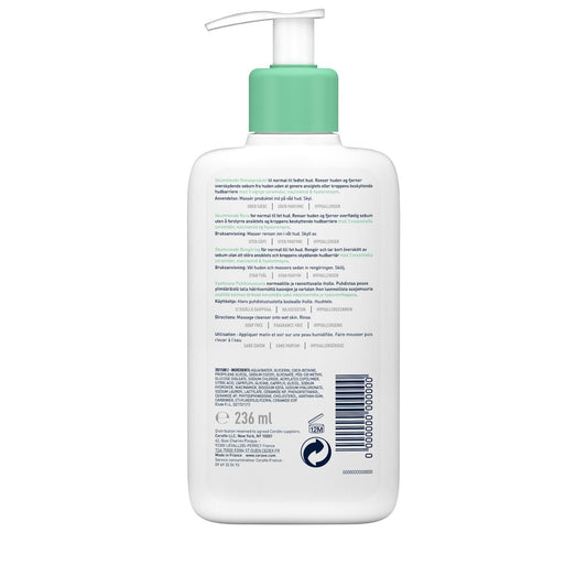 Gel Nettoyant Visage Moussant CERAVE