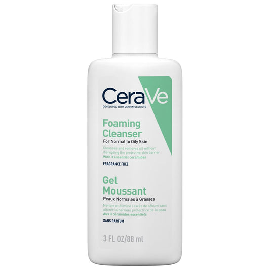 Gel moussant Visage Peau Grasse Nettoie Purifie CERAVE 
