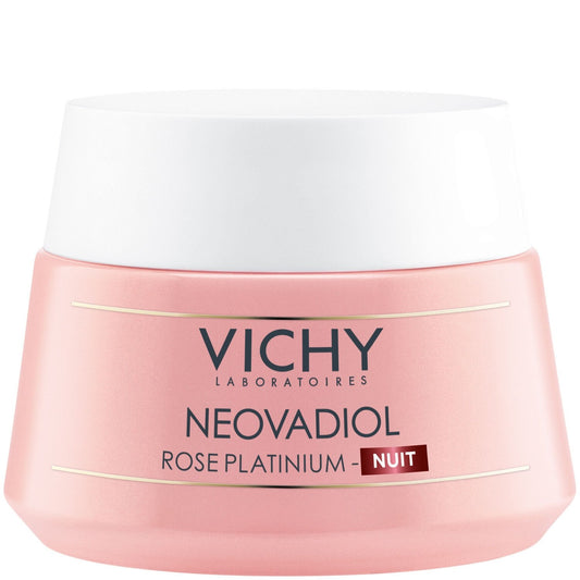 Soin de Nuit Hydratant Fortifiant Tonifiant Rose Platinium VICHY LABORATOIRES le pot de 50mL
