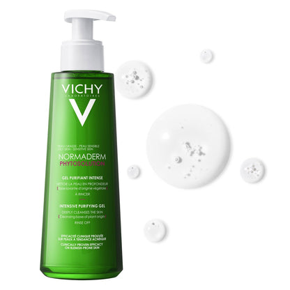 Normaderm Phytosolution VICHY Intense Purifying Cleansing Face Gel for Blemish-Prone Skin