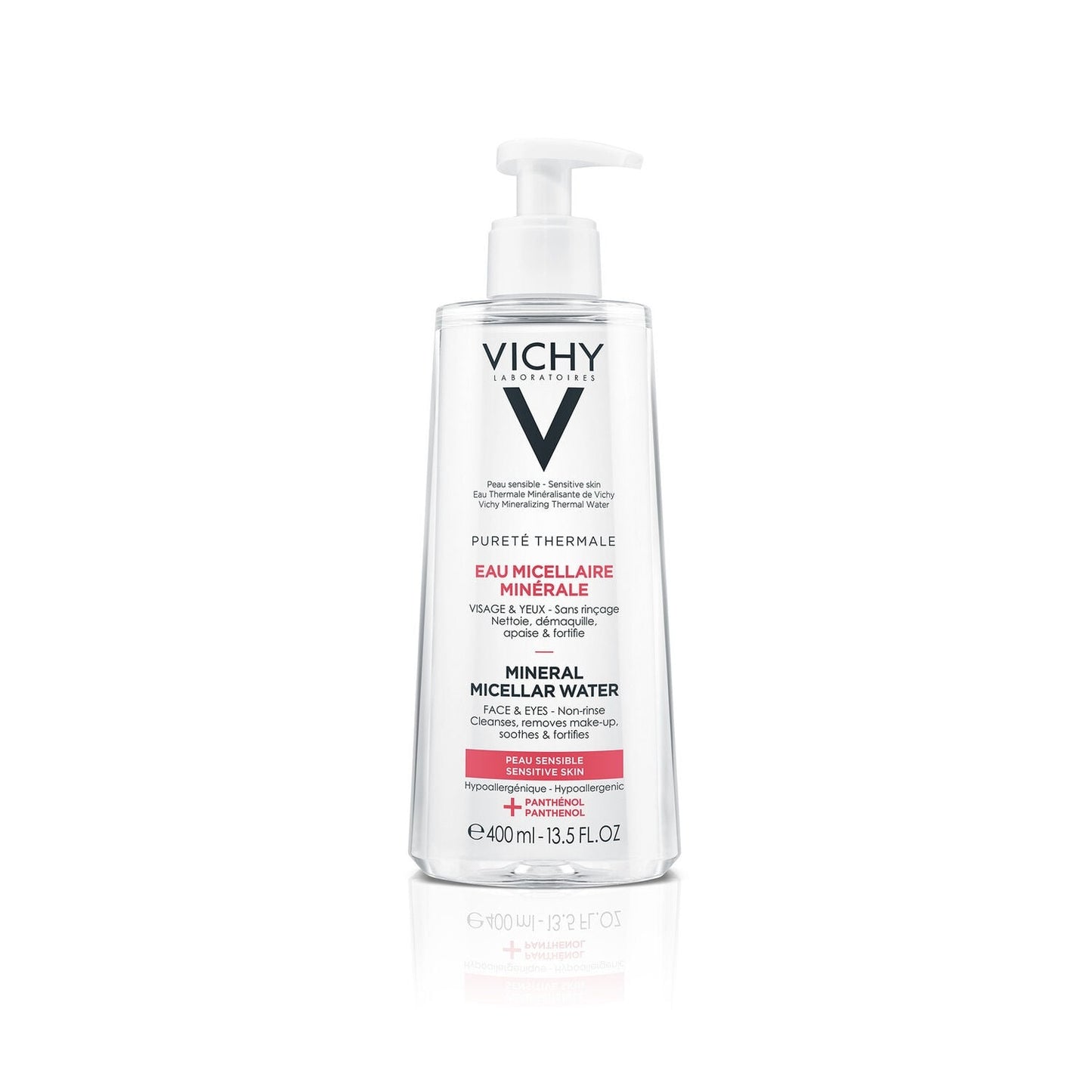 Eau micellaire Visage Yeux Peau Sensible Démaquillante Apaisante VICHY LABORATOIRES 