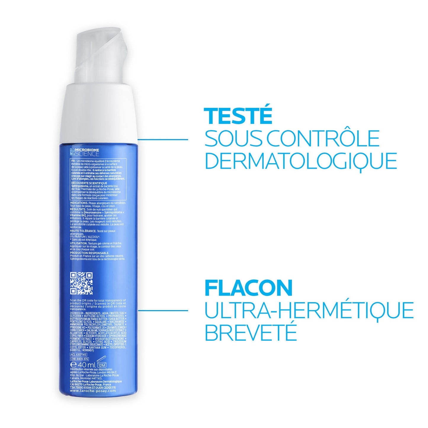 Toleriane Dermallergo Moisturizing Night Face Care LA ROCHE-POSAY