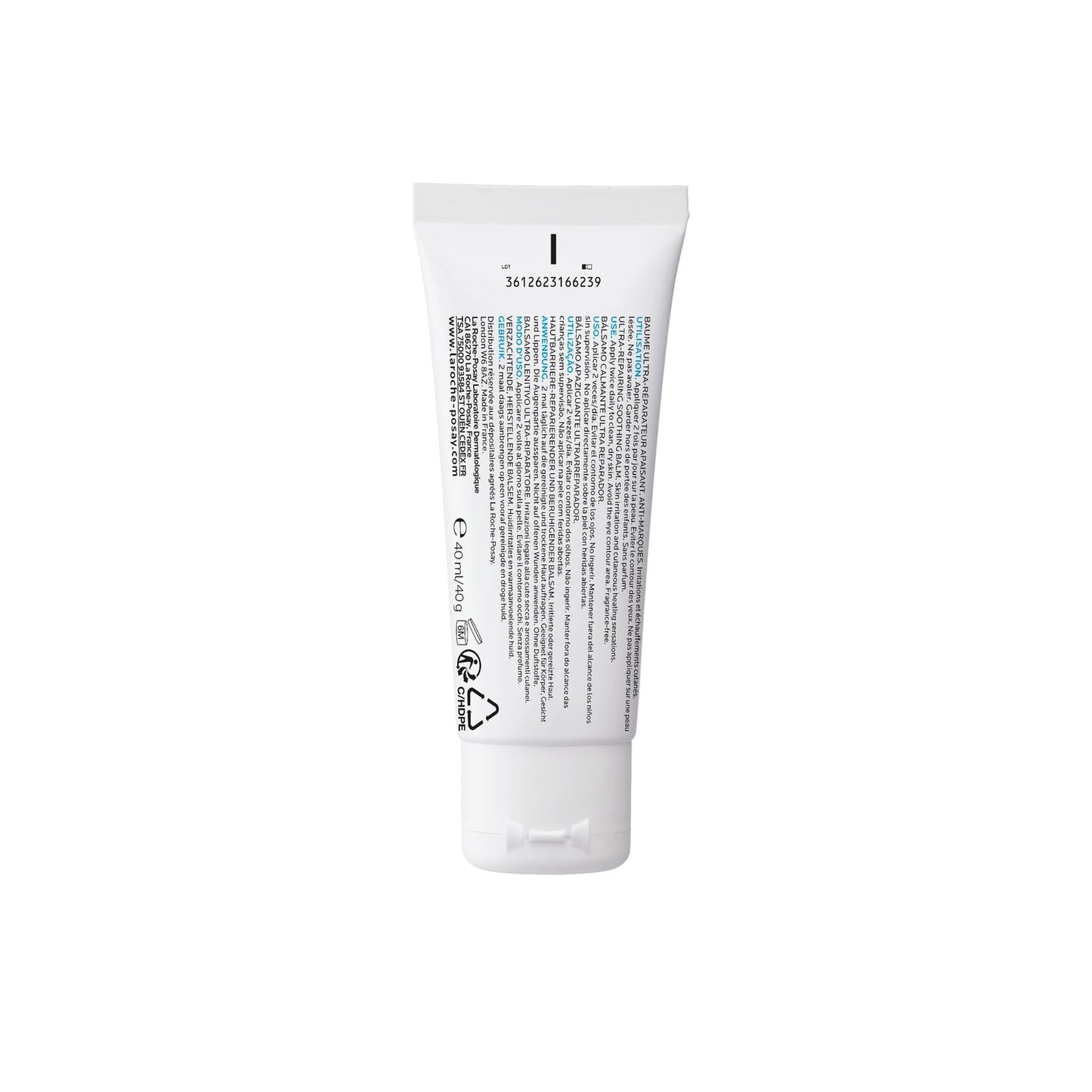 Baume Ultra-Réparateur Apaisant Corps Visage Bébé Enfant Adulte Peau Irritée Peau Fragilisée B5+ Panthénol Madécassoside Tribioma Cicaplast Baume LA ROCHE POSAY 