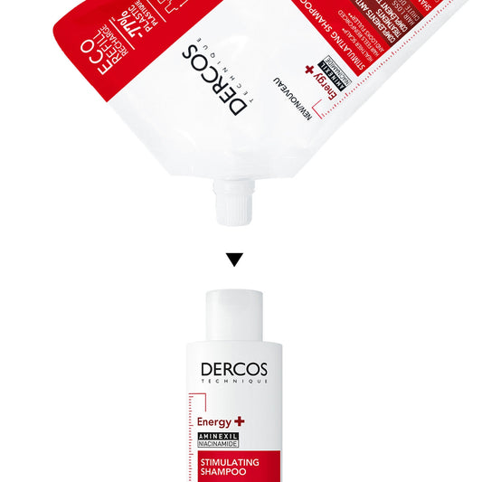 Dercos Energy+ Anti-Hair Loss Stimulating Shampoo with Aminexil and Niacinamide VICHY LABORATORIES
