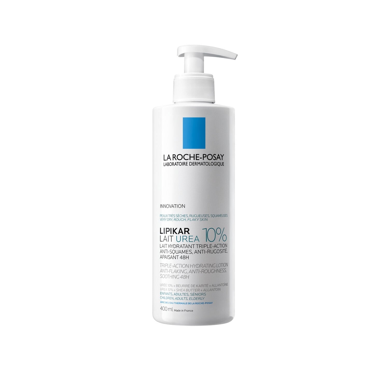 Lait Hydratant Corps Peau Très Sèche et Rugueuse Anti-rugosités et Anti-irritations Lipikar LA ROCHE POSAY 