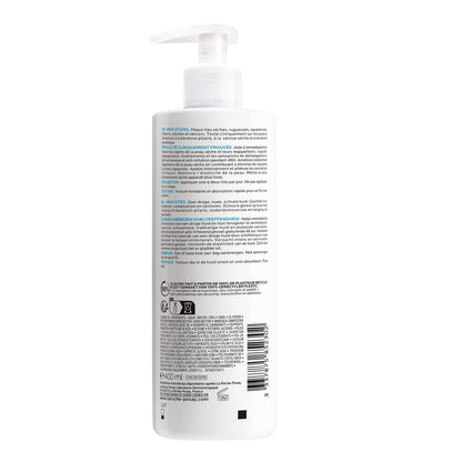 Lait Hydratant Corps Peau Très Sèche et Rugueuse Anti-rugosités et Anti-irritations Lipikar LA ROCHE POSAY 