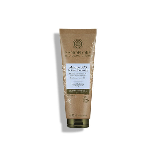 Soothing Moisturizing Face Mask SOS Aciana Botanica Bio SANOFLORE