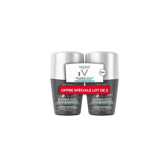 Déodorant Roll-on Homme Anti-transpirant Anti-traces 72h VICHY LABORATOIRES 