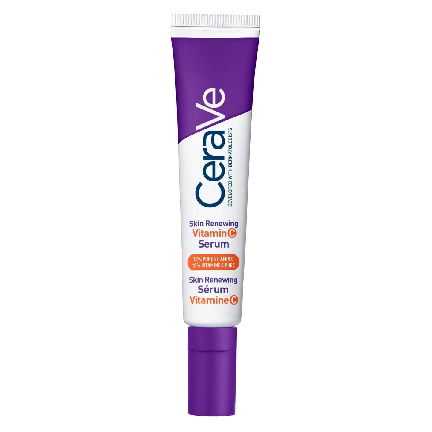 Sérum Vitamine C 10% Pure Anti Âge Éclatant Hydratant Visage Tous Types De Peaux Mêmes Sensibles CERAVE 