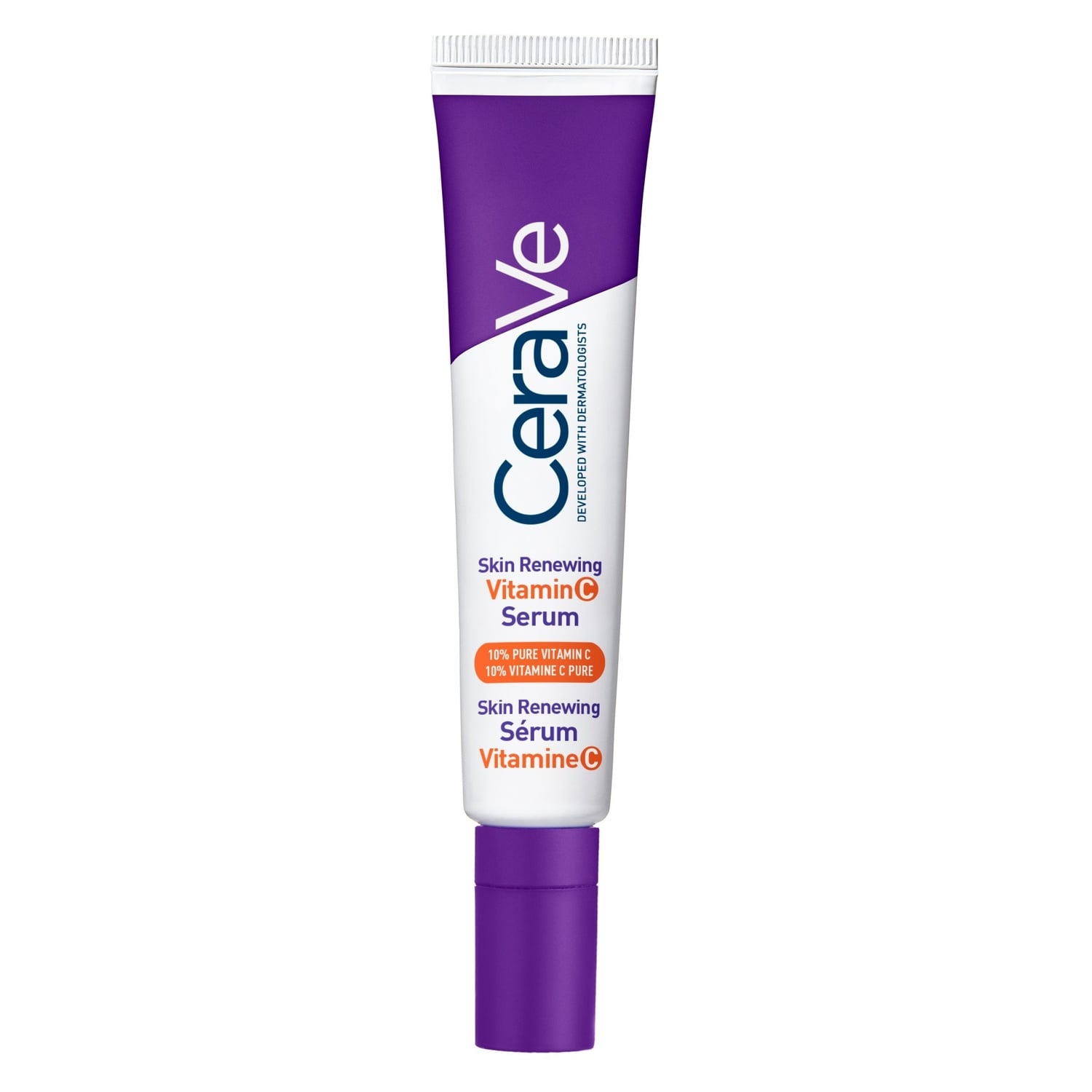 Sérum Vitamine C 10% Pure Anti Âge Éclatant Hydratant Visage Tous Types De Peaux Mêmes Sensibles CERAVE 