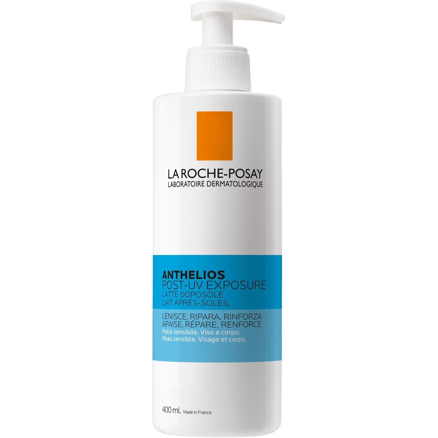 Après-Soleil Lait Corps Apaisant Réparateur Peau Sensible LA ROCHE-POSAY le flacon de 400mL