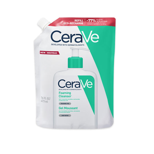 CERAVE Face and Body Foaming Gel for Normal to Oily Skin