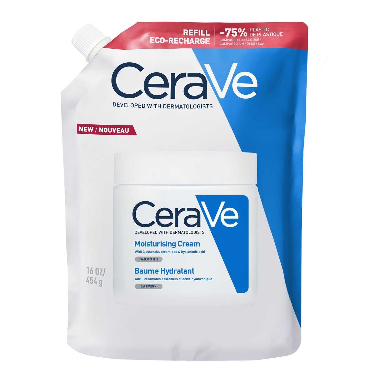 Recharge baume Corps et Visage Hydratant 48H CERAVE 