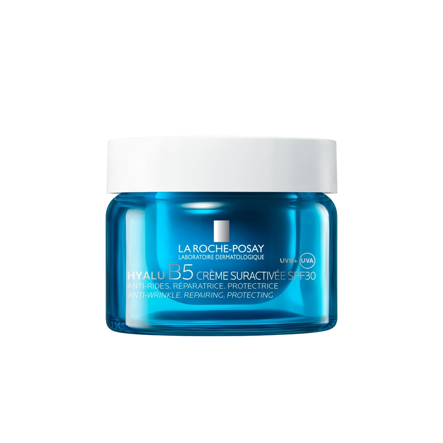 Crème Suractivée Visage Tous Types de Peaux Même Sensibles Anti-Rides Réparatrice Protectrice Spf30 Pot Rechargeable Hyalu B5 LA ROCHE-POSAY 