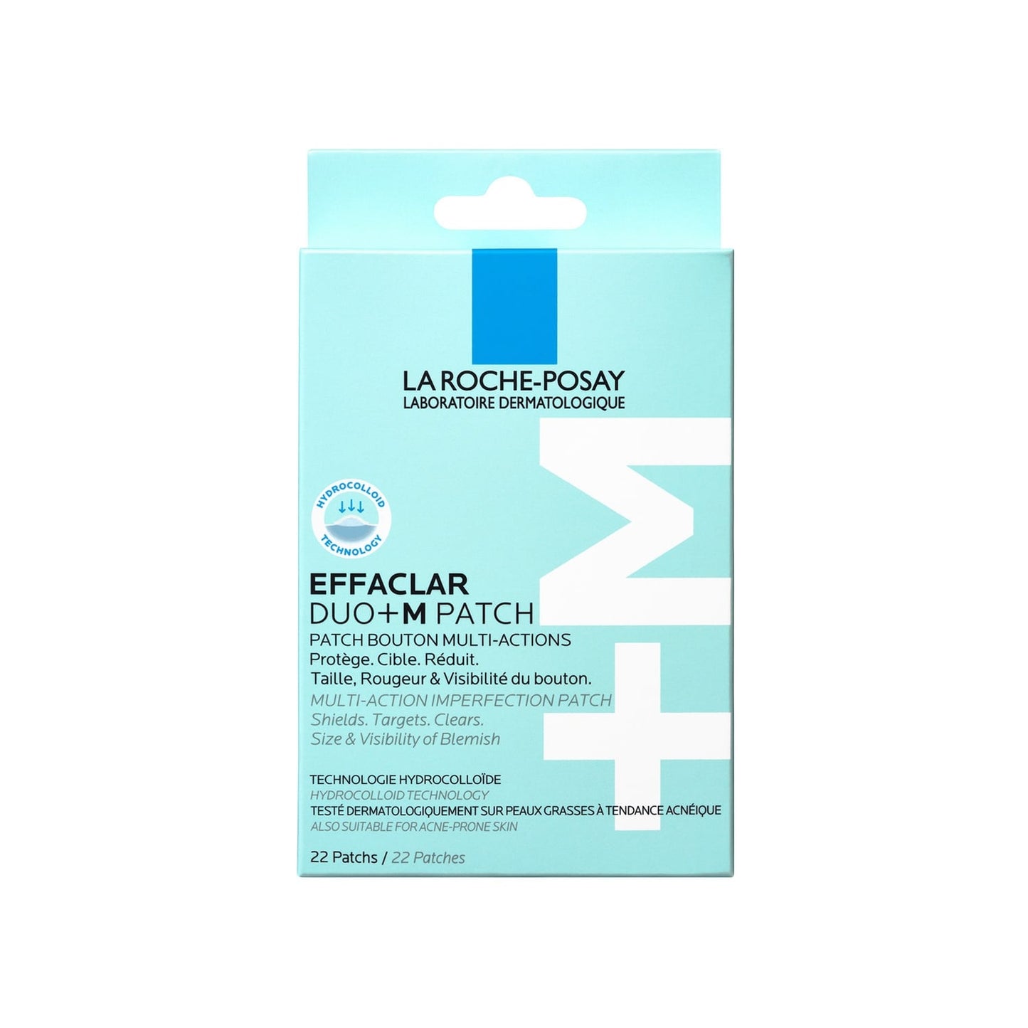 Patch Bouton Multi-Actions Protège Cible Réduit Atténue Imperfections Visage Peaux Grasses À Tendance Acnéique Multi-Actions Technologie Hydrocolloïde Testé Sous Contrôle Dermatologique Gamme Effaclar Duo+M LA ROCHE-POSAY 