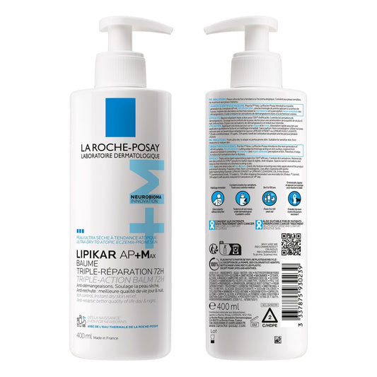 Baume Triple-Réparation Peau Sèche Tendance Atopique LIPIKAR LA ROCHE POSAY 