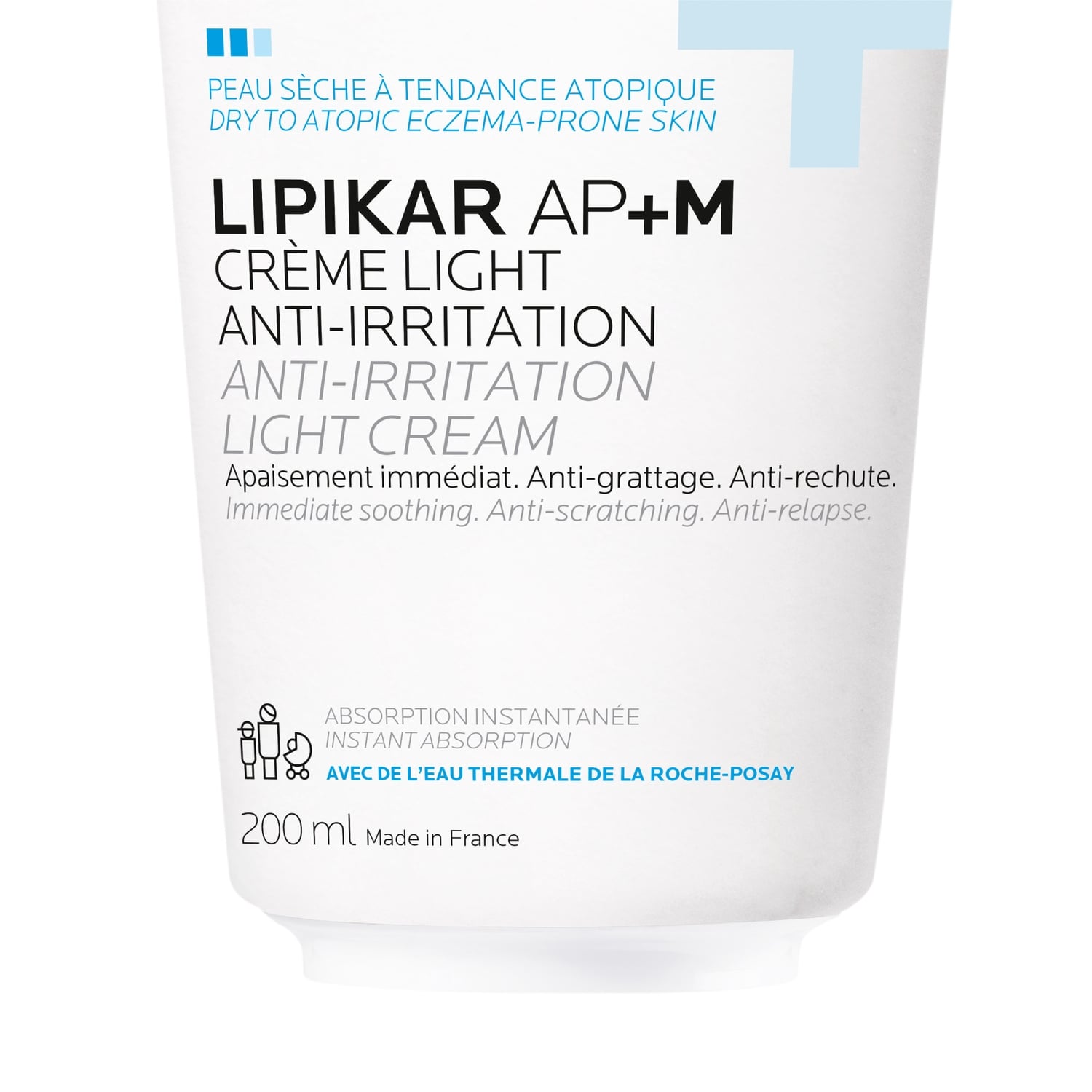 Crème Light Anti-Irritation Peau Sèche à Tendance Atopique Lipikar AP+M LA ROCHE POSAY 