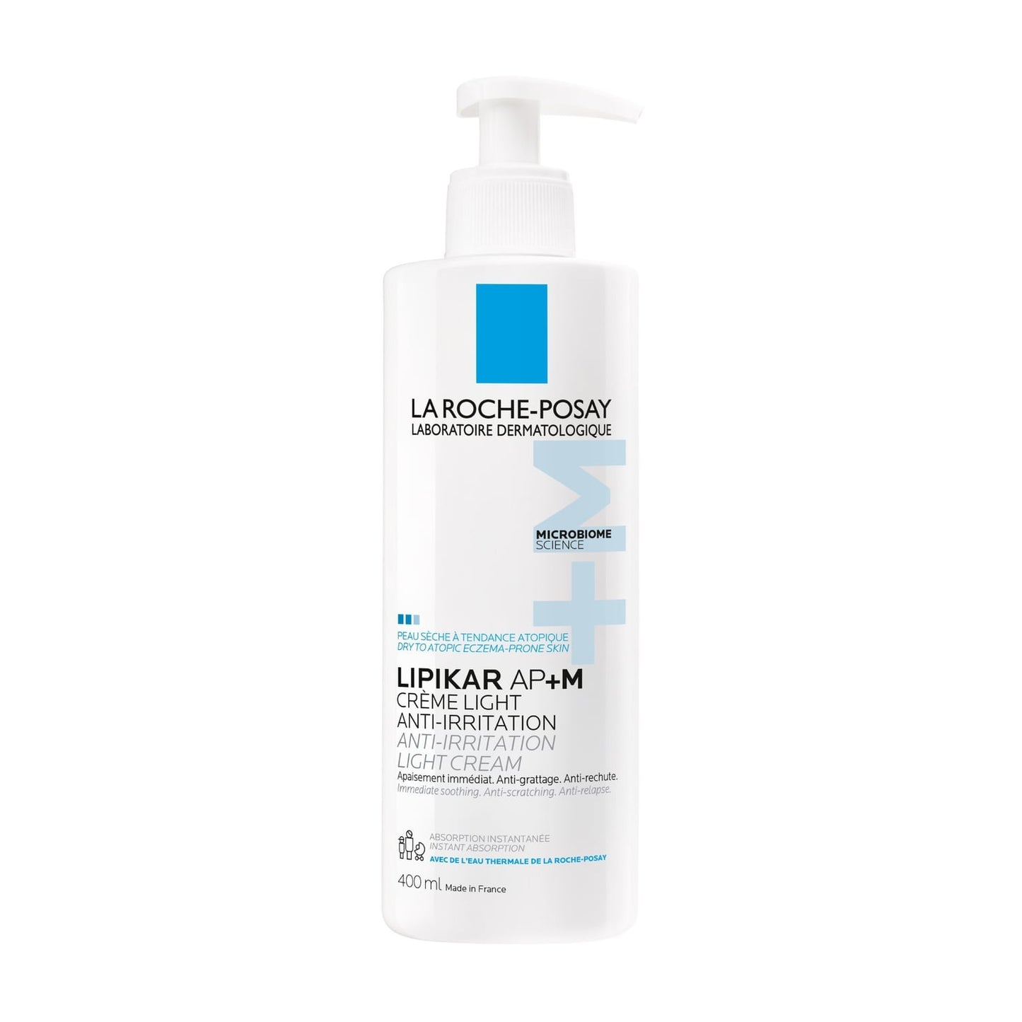 Crème Light Anti-Irritation Anti-Rechute Peau Sèche à Tendance Atopique Lipikar AP+M LA ROCHE-POSAY 