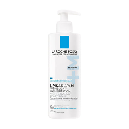 Crème Light Anti-Irritation Anti-Rechute Peau Sèche à Tendance Atopique Lipikar AP+M LA ROCHE-POSAY 