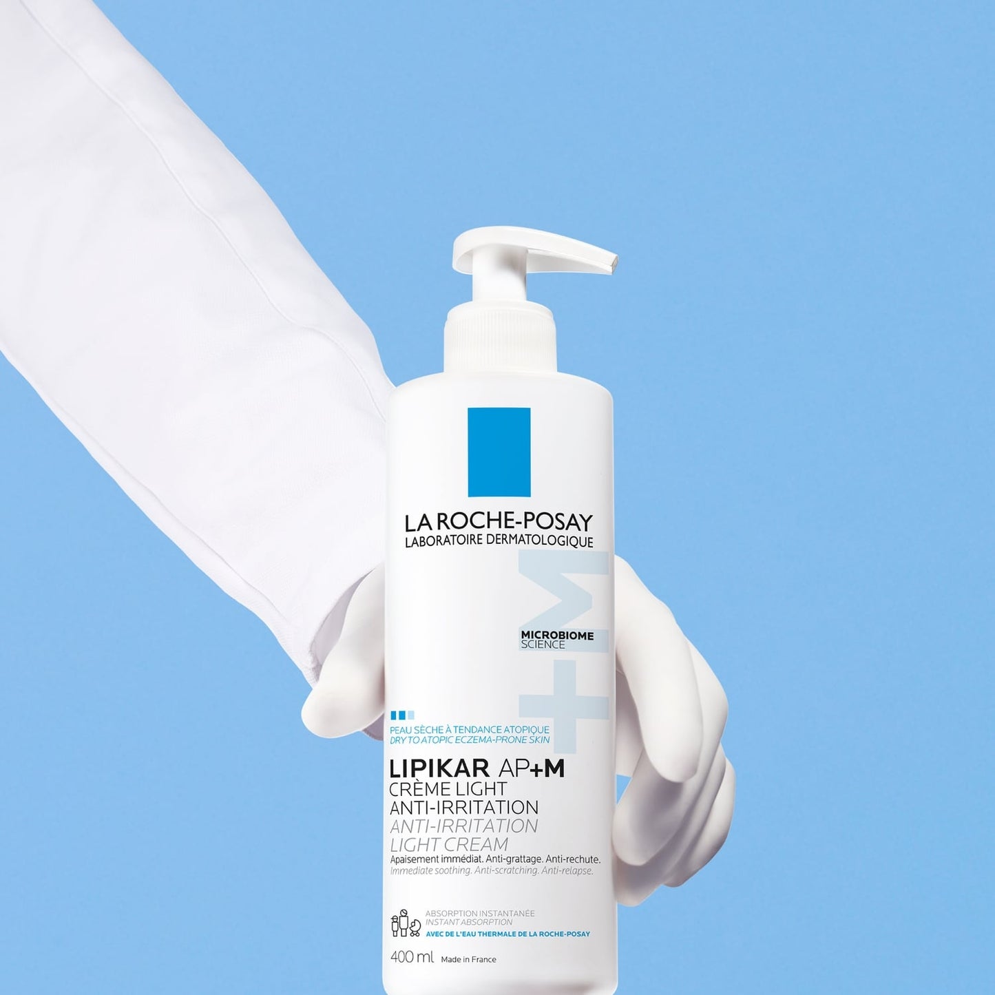 Crème Light Anti-Irritation Anti-Rechute Peau Sèche à Tendance Atopique Lipikar AP+M LA ROCHE-POSAY 