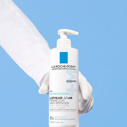 Crème Light Anti-Irritation Anti-Rechute Peau Sèche à Tendance Atopique Lipikar AP+M LA ROCHE-POSAY 
