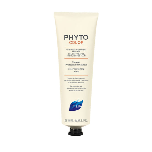 PHYTO Color Mask for Colored and Highlighted Hair with Tara Tannins and Young Sunflower Shoot Extract