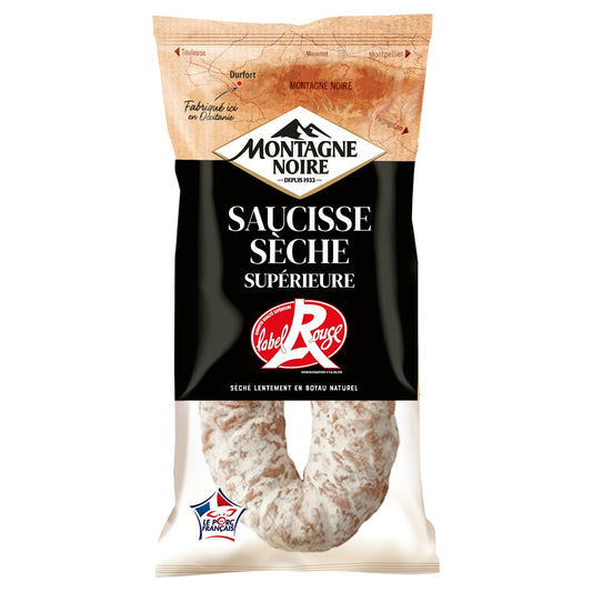 Saucisse Sèche Courbe Label Rouge MONTAGNE NOIRE 