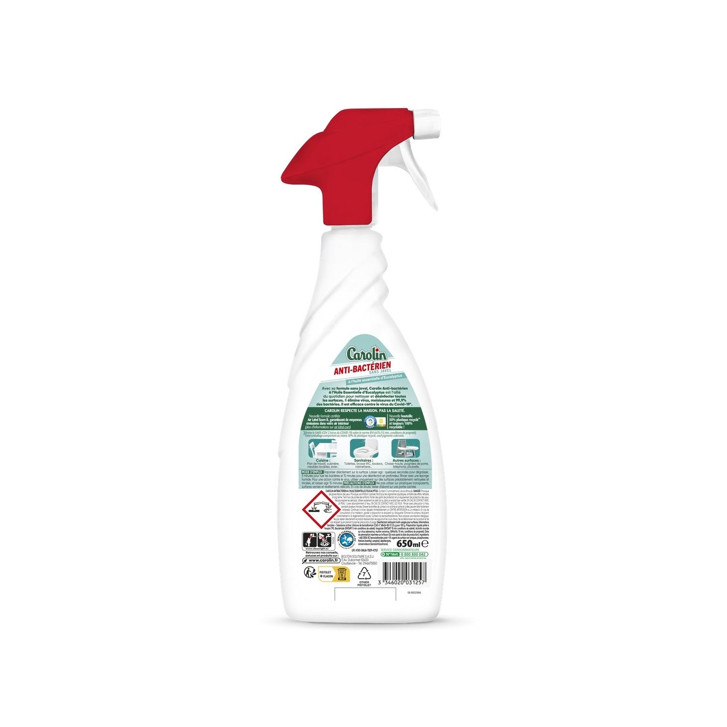CAROLIN Eucalyptus Anti-Bacterial Kitchen Cleaner