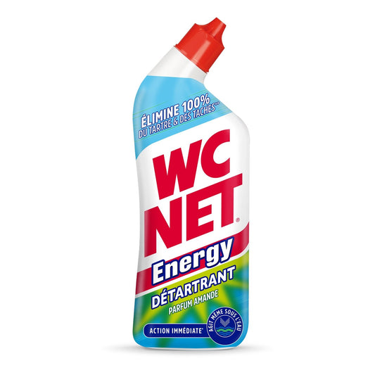 Gel Wc Energy Detartrant Parfum Amande WC NET le flacon de 700mL