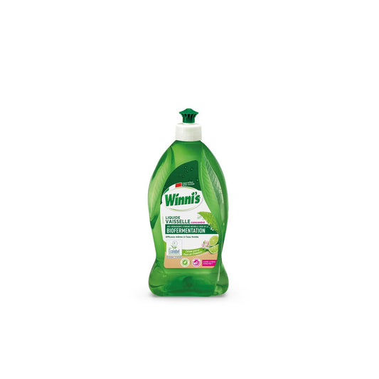 WINNI'S Concentrated Dishwashing Liquid Biofermentation Lime and Apple Blossom