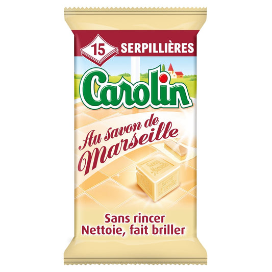 Serpillères au Savon de Marseille CAROLIN