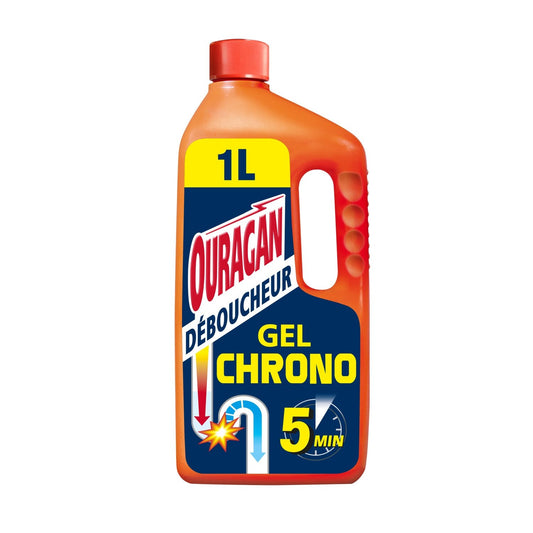 Déboucheur Chrono OURAGAN le bidon de 1 l