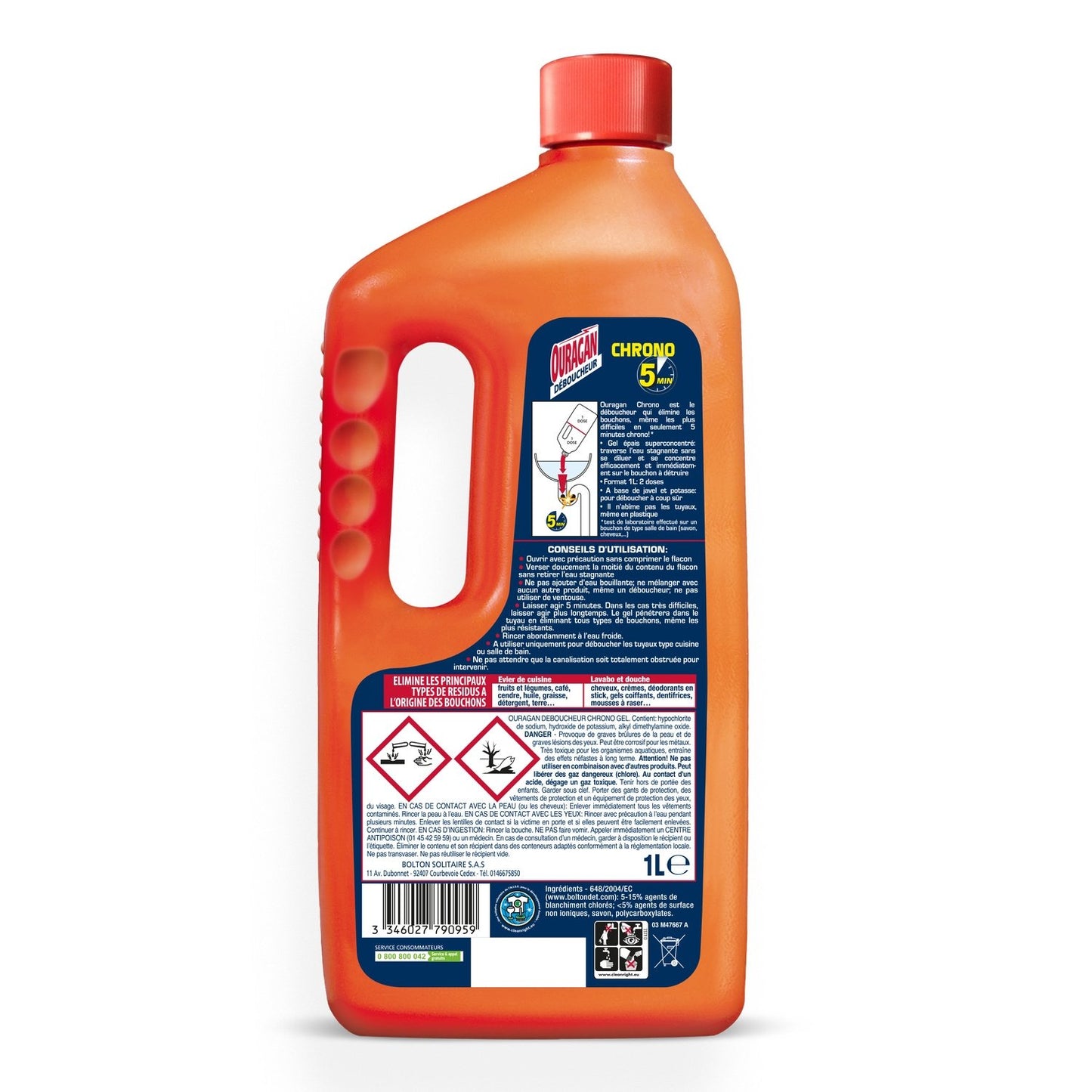 Chrono Hurricane Drain Cleaner