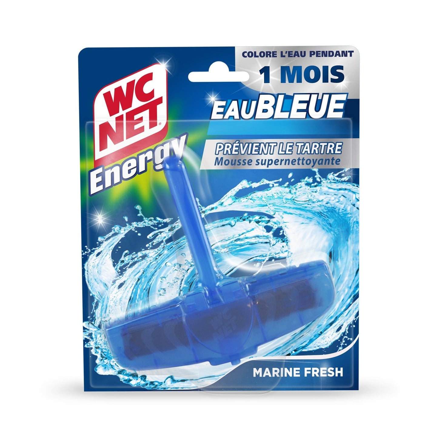 Bloc Wc Mousse Super Nettoyante Marine Fresh Energy WC NET le bloc WC de 40g