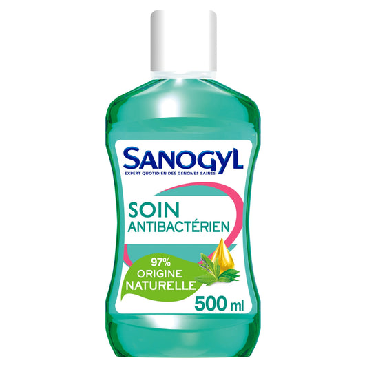 Bain de Bouche Soin Antibactérien SANOGYL le flacon de 500 ml