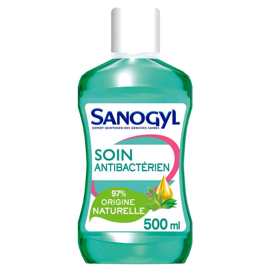 Bain de Bouche Soin Antibactérien SANOGYL le flacon de 500 ml