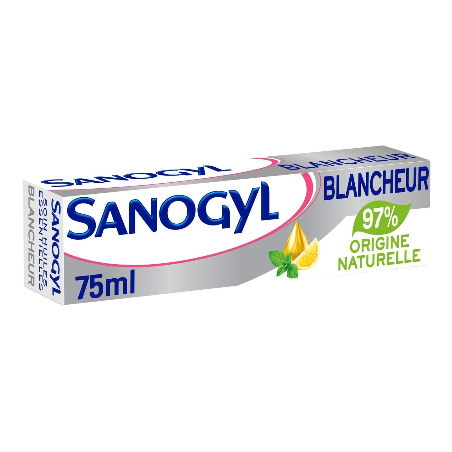 Dentifrice Blancheur Menthe et Citron SANOGYL