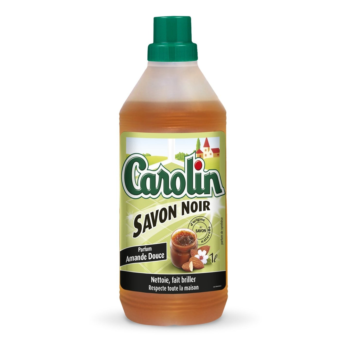 Nettoyant Savon Noir Amande Douce CAROLIN