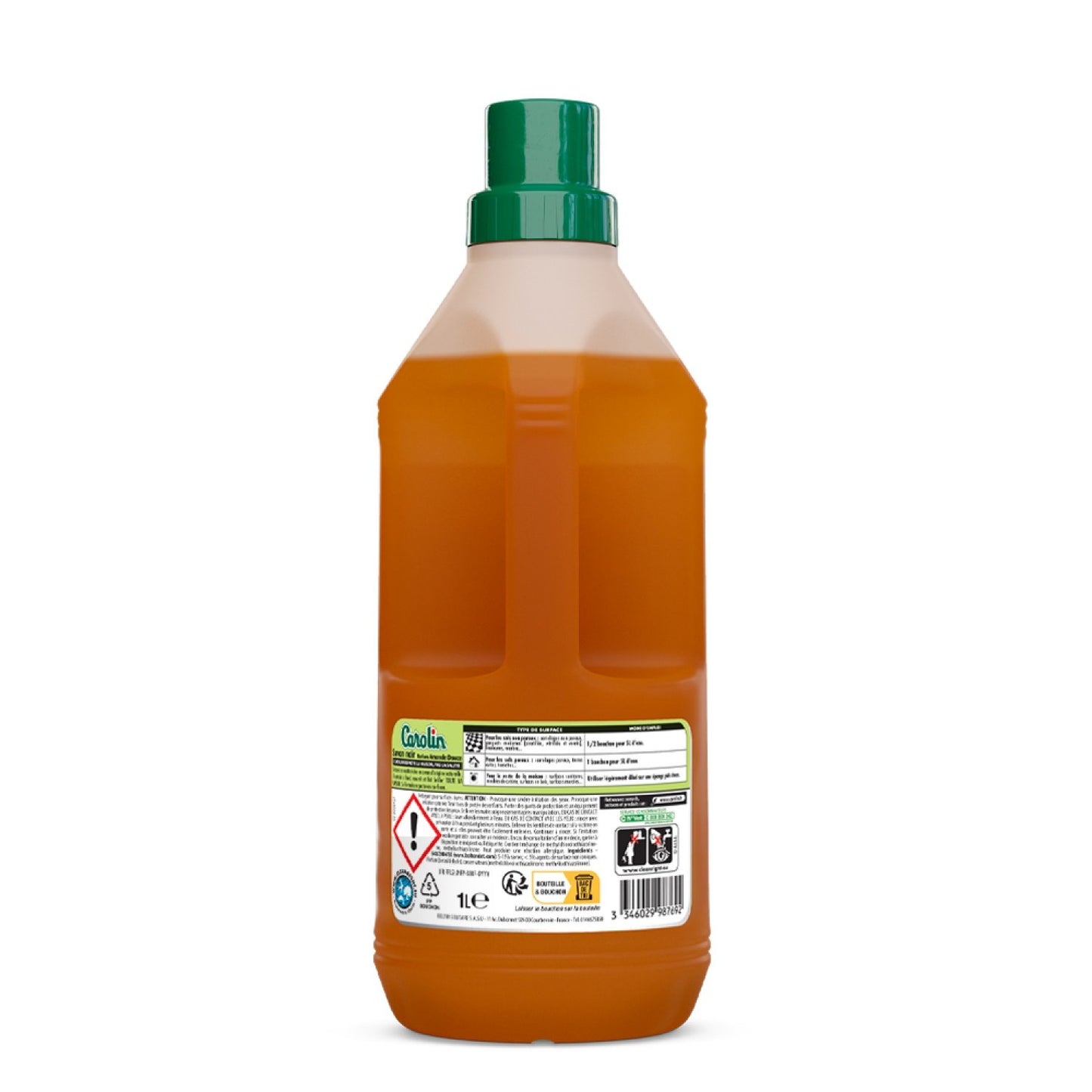Nettoyant Savon Noir Amande Douce CAROLIN
