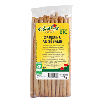 NATURALINE Organic Sesame Breadsticks