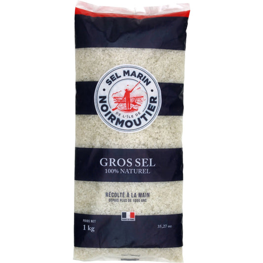 Gros Sel Naturel SEL ILE DE NOIRMOUTIER le sachet de 1 kg
