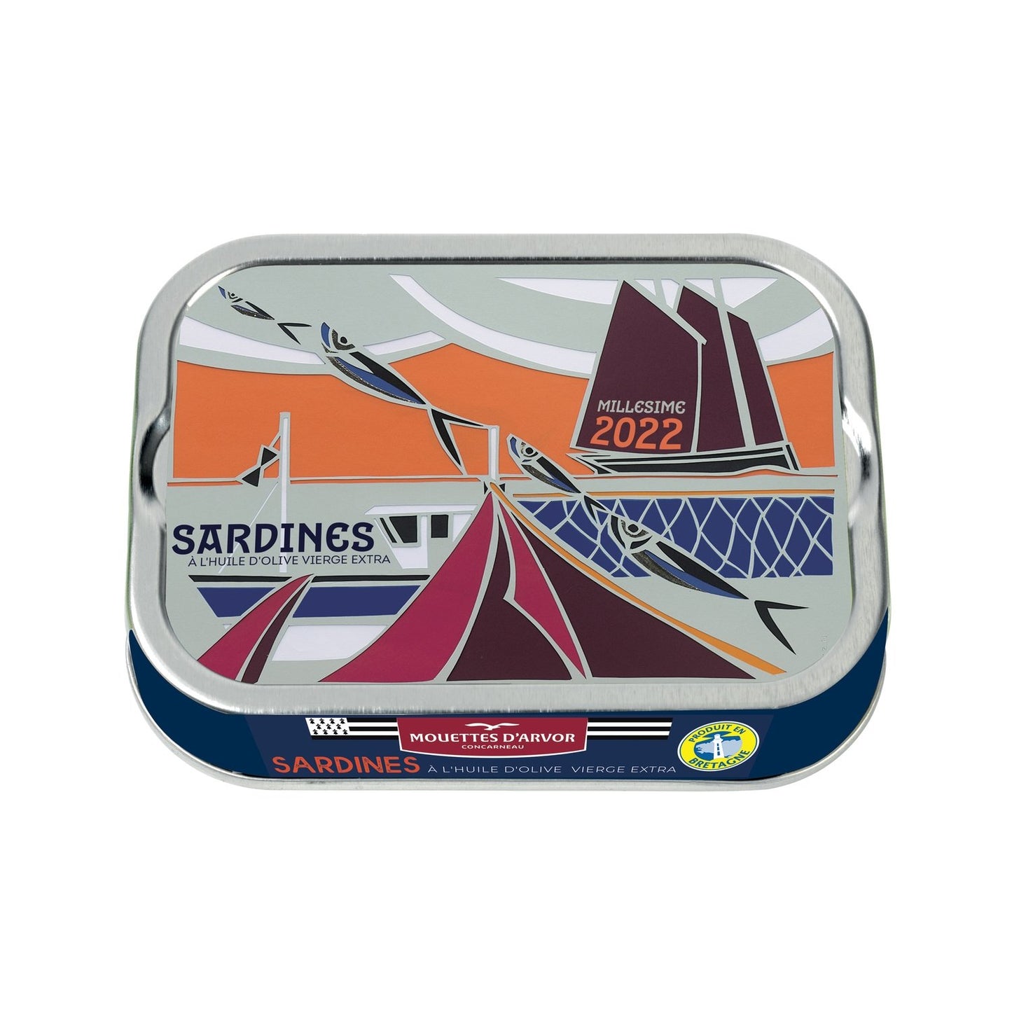 Whole Sardines in Extra Virgin Olive Oil LES MOUETTES D'ARVOR