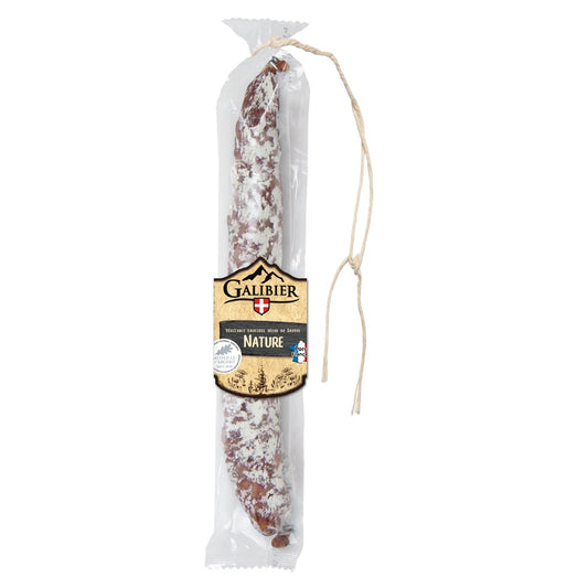 Saucisse Sèche Nature LE GALIBIER le sachet de 200g