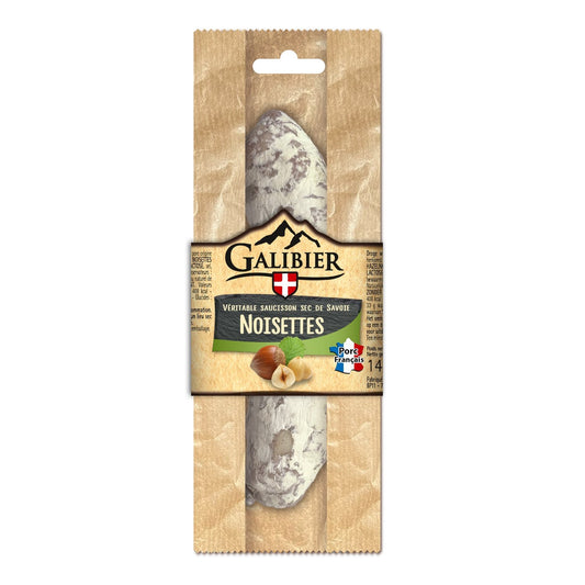 LE GALIBIER Dry Sausage with Hazelnuts